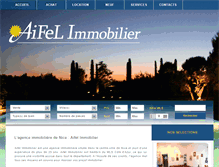Tablet Screenshot of aifelimmo.com